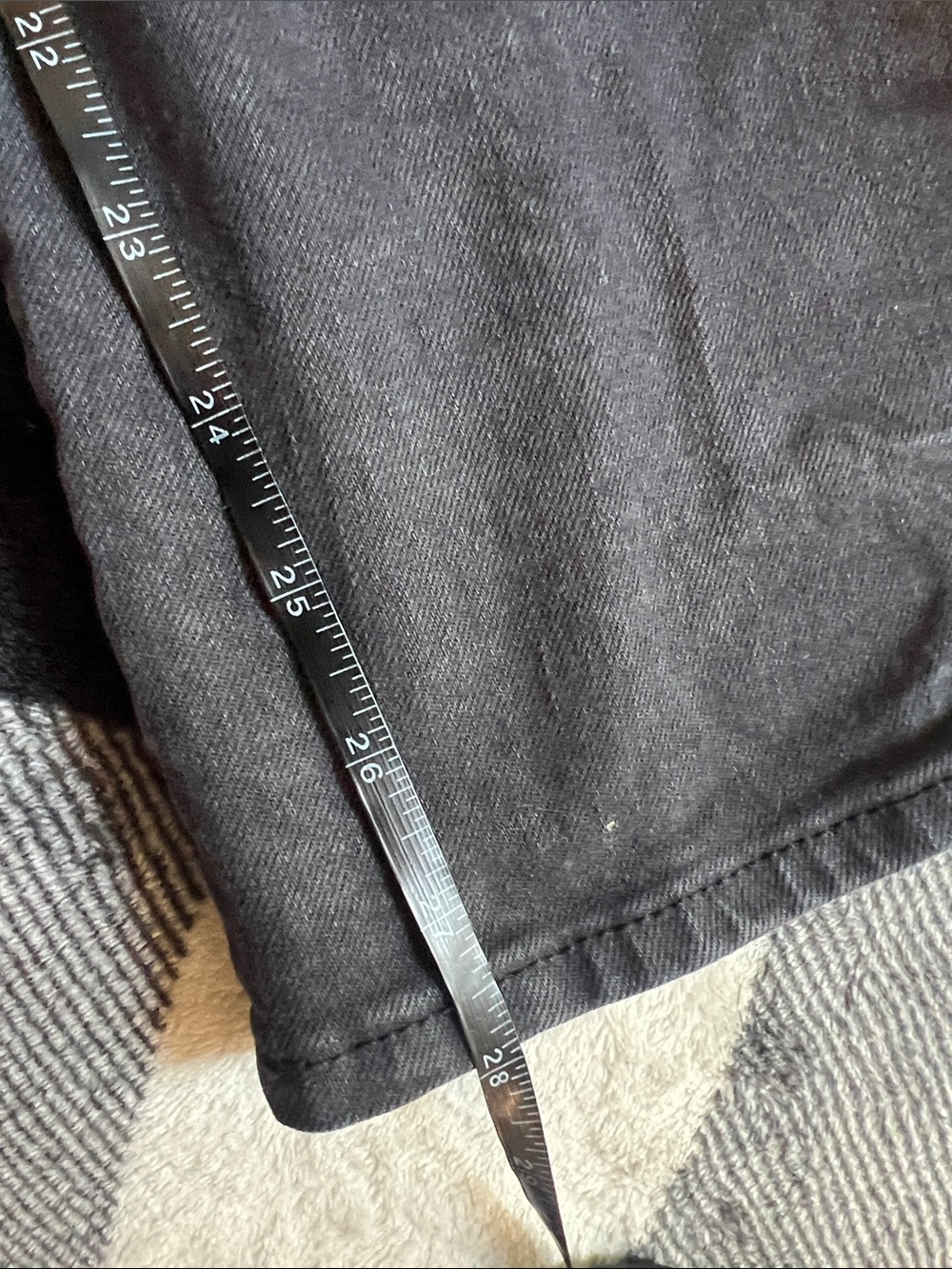 Universal Thread Sailor Wide-Leg Jeans in Black. Size 14 - Picture 7 of 13